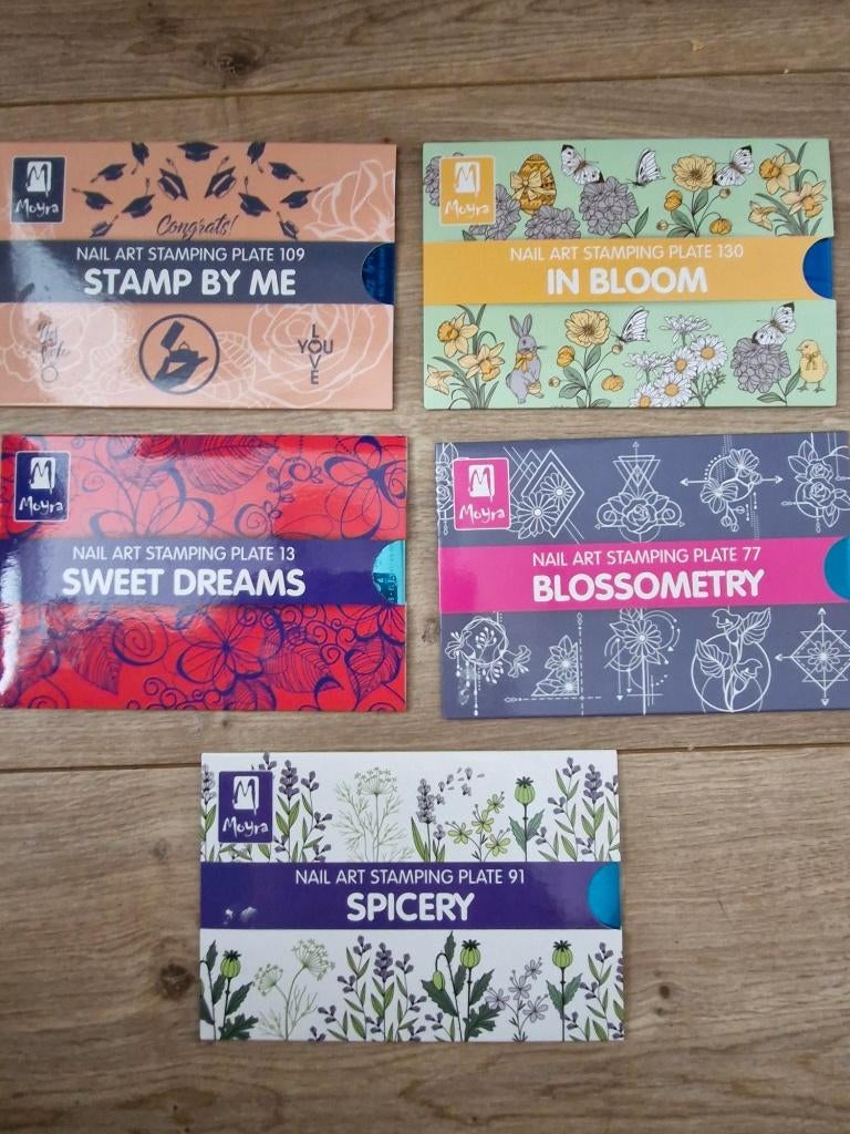 Moyra stempelplaten, Ophalen of Verzenden, Nieuw, Handen en Nagels, Toebehoren