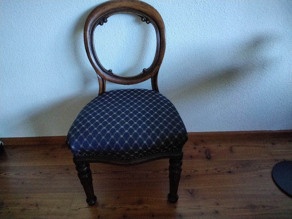 3 Antieke eetkamerstoelen, Antiek en Kunst, Ophalen