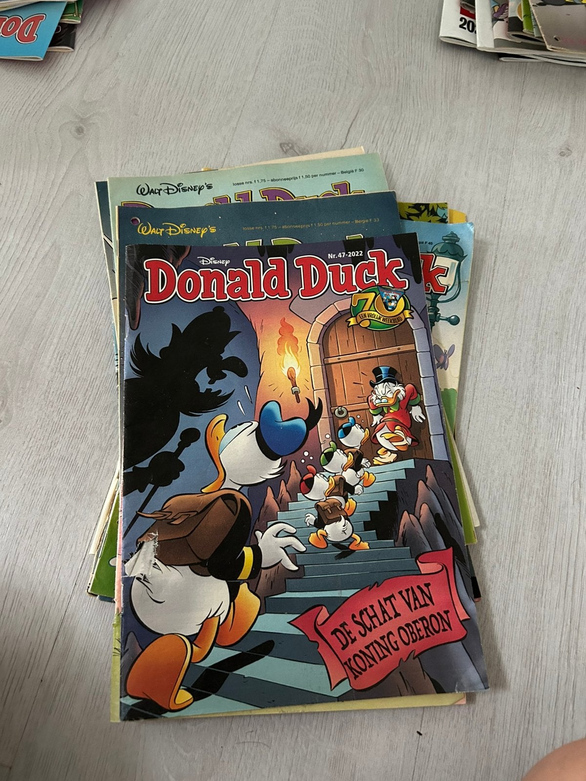 10 donald duck, Meerdere stripboeken, Ophalen of Verzenden, Gelezen