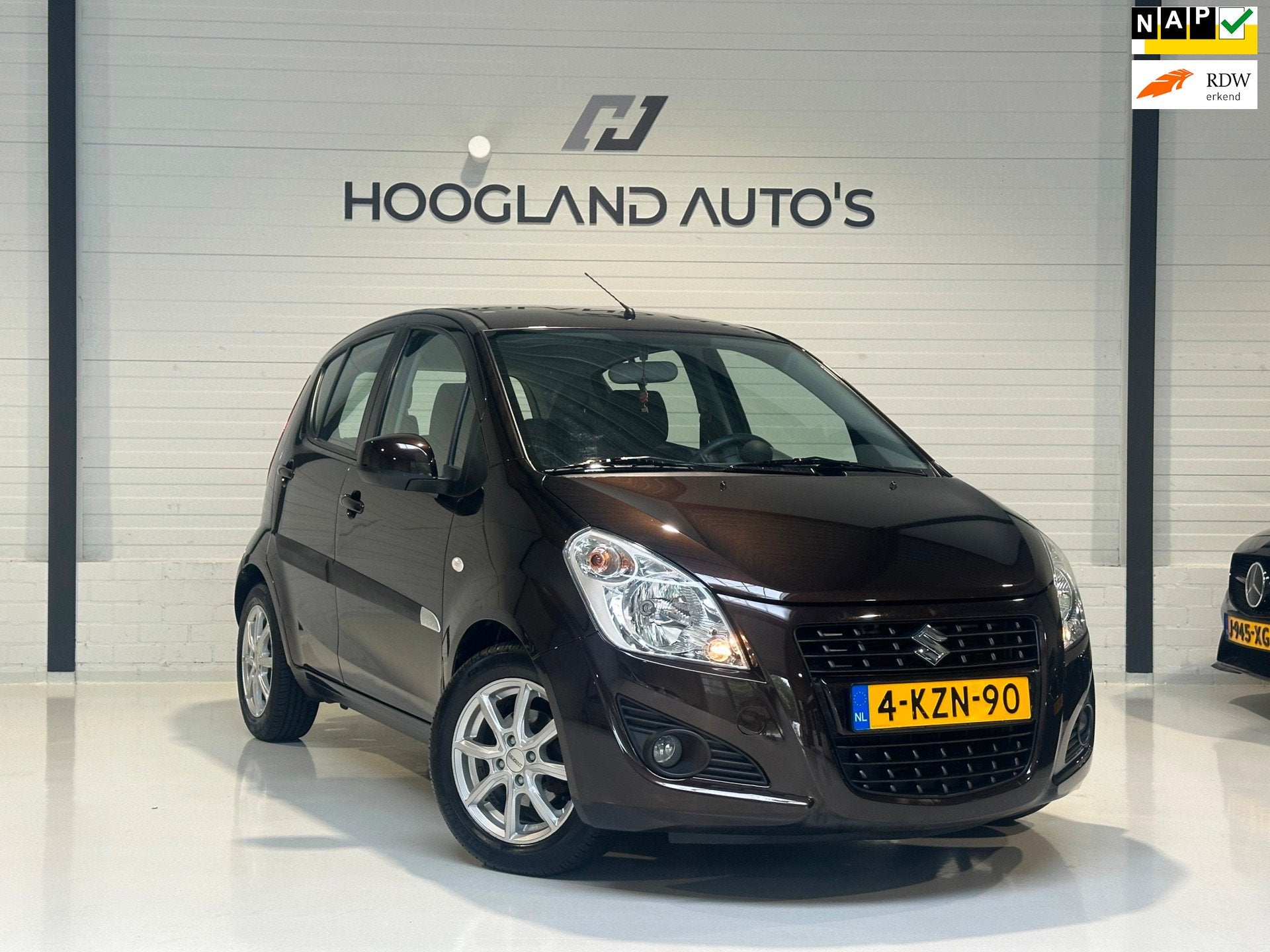 Suzuki Splash 1.2 Comfort 2013 Automaat Origineel NL NAP, Auto's, Stof, 4 cilinders, Bruin, Origineel Nederlands