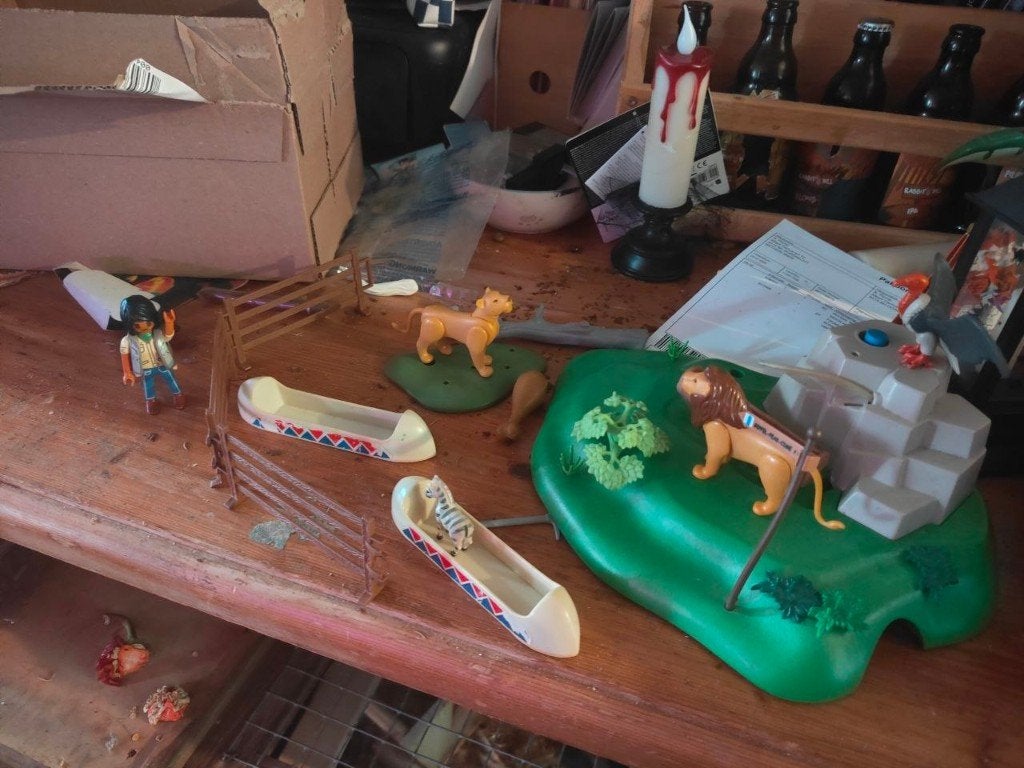 Playmobil outdoors/savanne pakket, Losse onderdelen, Overige typen, Ophalen of Verzenden, Zo goed als nieuw