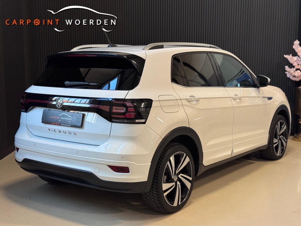 Volkswagen T-Cross 1.0 TSI 3X R-Line DSG | VIRTUAL | LED | C, Auto's, Volkswagen, T-Cross, Gebruikt, 116 pk, Wit