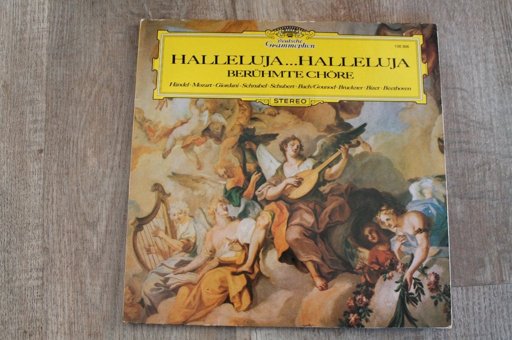LP Halleluja... Halleluja  Berühmte Chöre, LP, Kamermuziek, Ophalen of Verzenden, Zo goed als nieuw