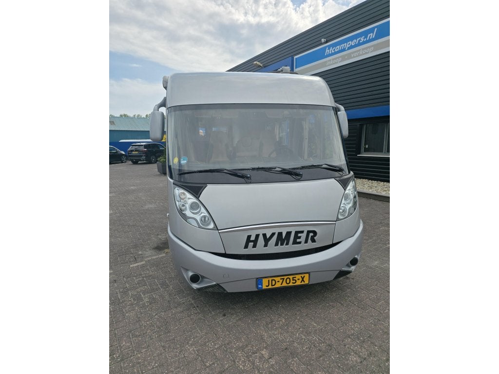 Hymer B654 SL Lang B.J. 2010 3 Ltr 160 pk, Caravans en Kamperen, Integraal, Standaard zit, Ringverwarming, Fiat