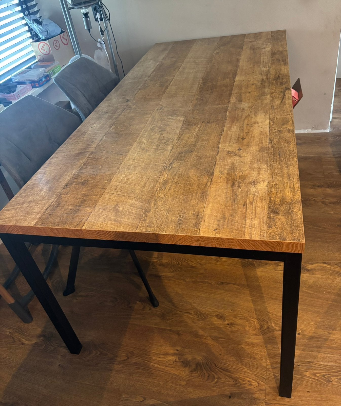Eettafel tafel, Huis en Inrichting, Tafels | Eettafels, Ophalen, Zo goed als nieuw, Rechthoekig, 50 tot 100 cm
