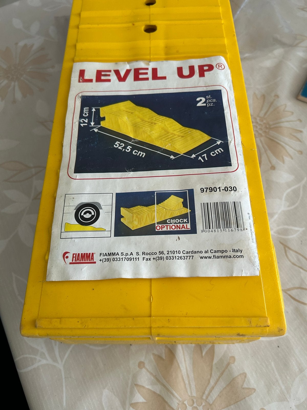Fiamma Level Up blokken - Camper/Caravan Levelers, Caravans en Kamperen, Ophalen, Nieuw