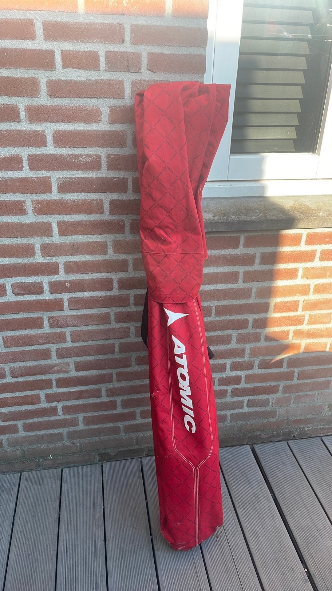 Ski’s, stokken en skitas Atomic, Ophalen, 140 tot 160 cm, Gebruikt, Atomic