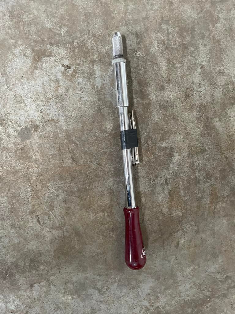 Vintage Stanley Yankee Schroevendraaier met Bits, Ophalen of Verzenden, Gebruikt