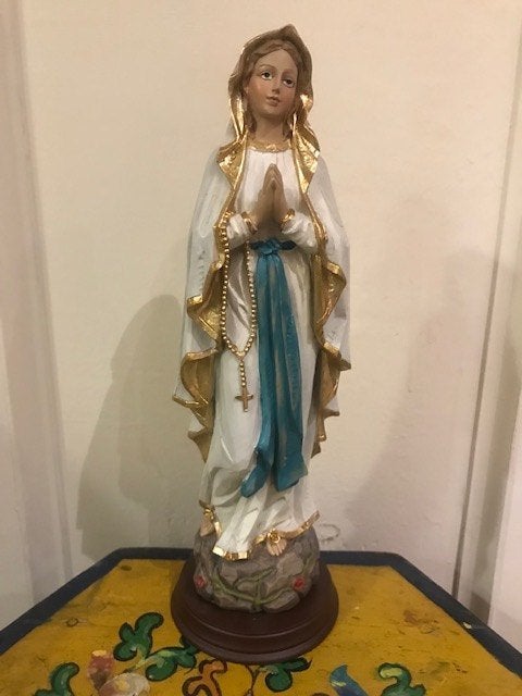 prachtig verfijnd MARIA beeld, Ophalen of Verzenden, 20 - 50 cm, Beeld, Composieten
