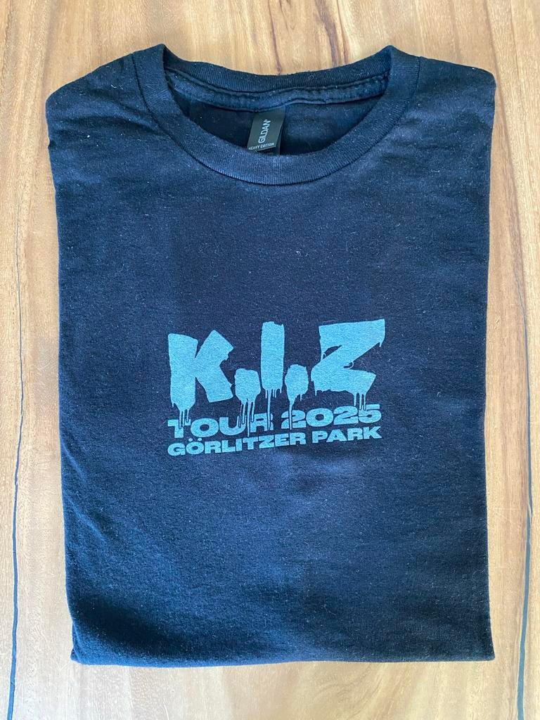 K.I.Z. Tour 2025 Görlitzer Park T-shirt Zwart - maat M, Ophalen of Verzenden, Zo goed als nieuw, Zwart