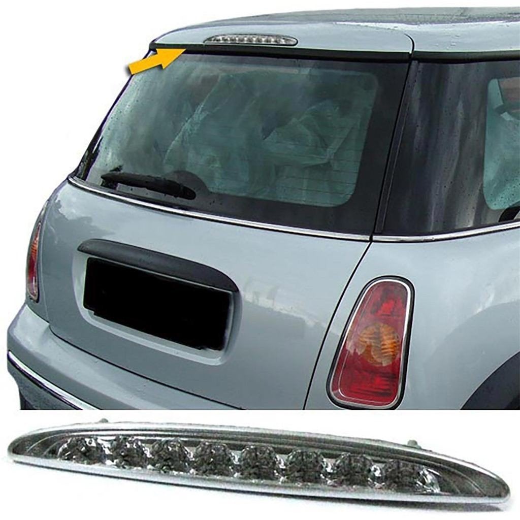 LED Derde Remlicht Helderglas Chroom Mini R50 / R53 [2001-20