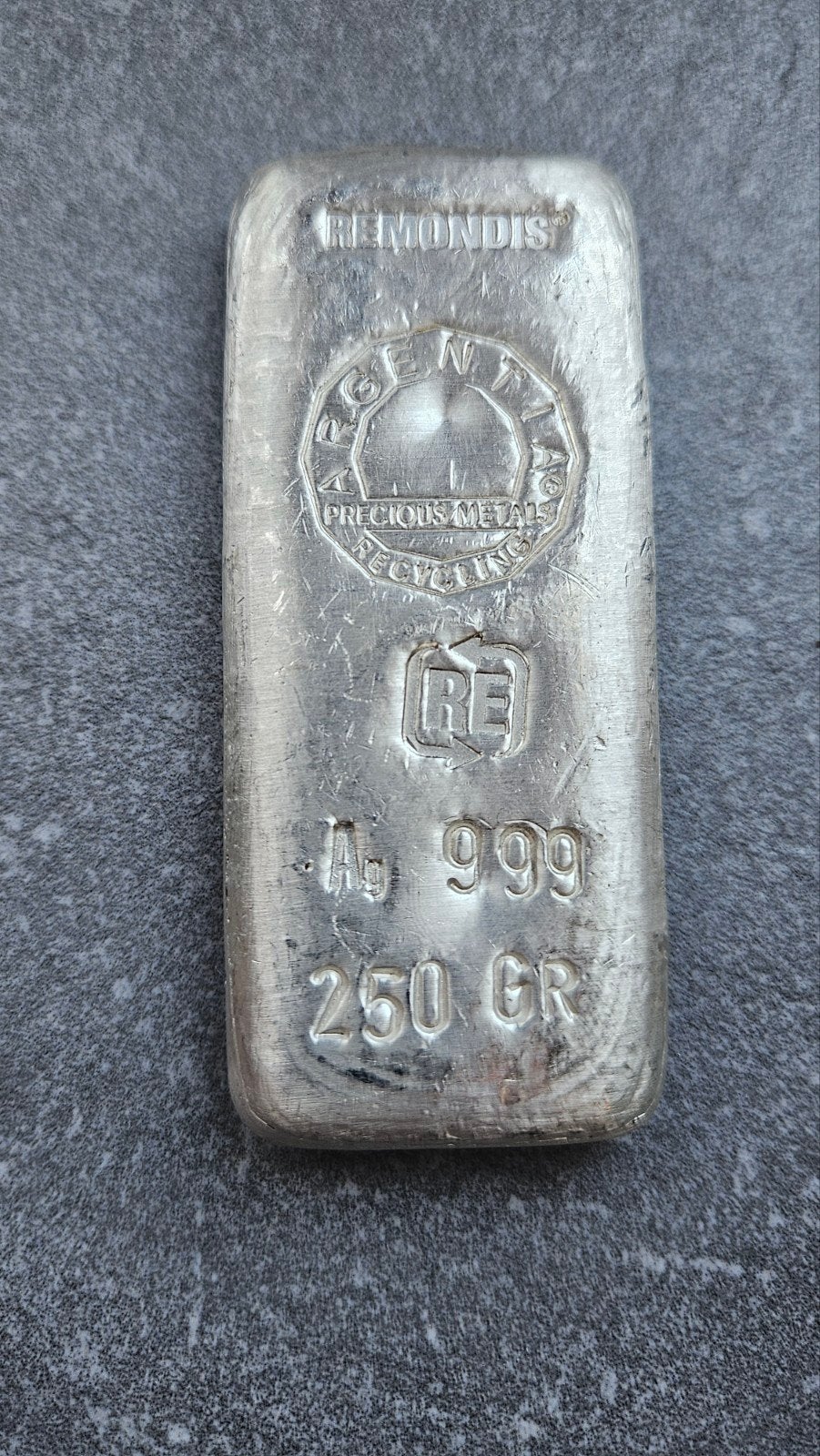 250 gram remondis 999 zilver, Ophalen of Verzenden, Zilver