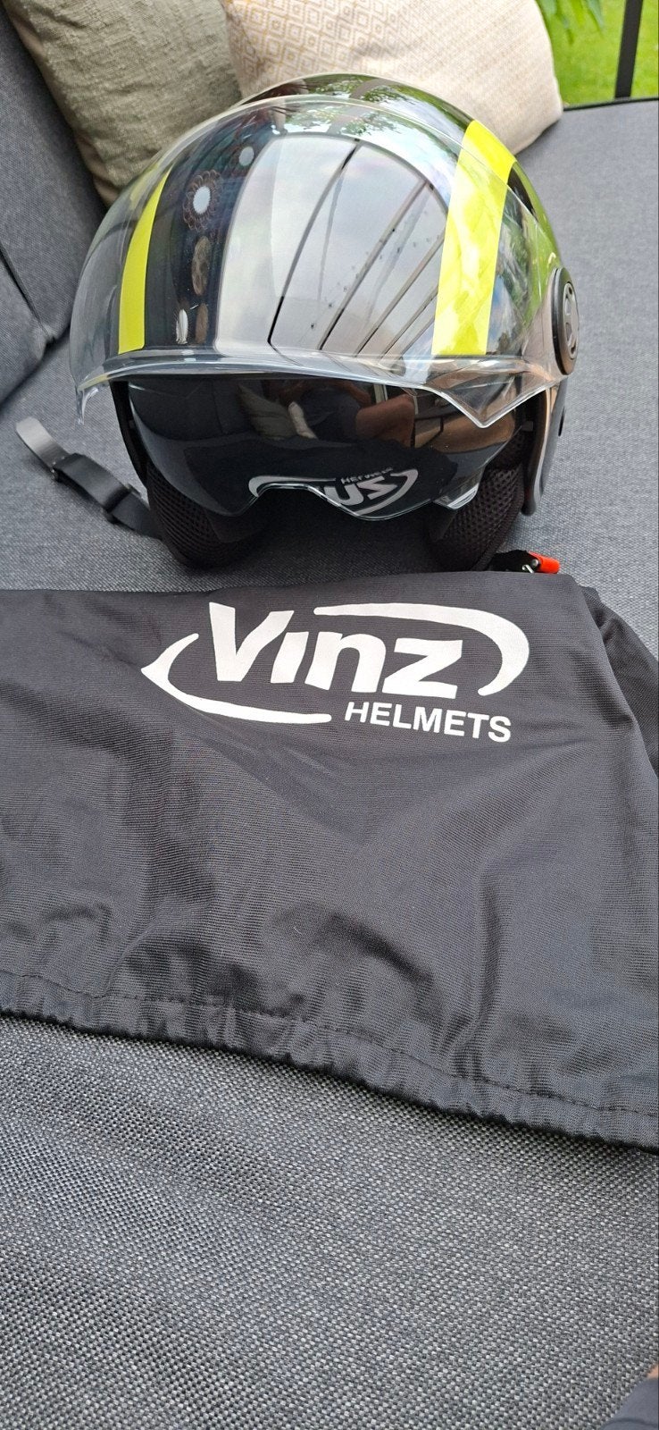 in nieuwstaat Vinz Jethelm mt L, Overige merken, Jethelm, Ophalen of Verzenden, L
