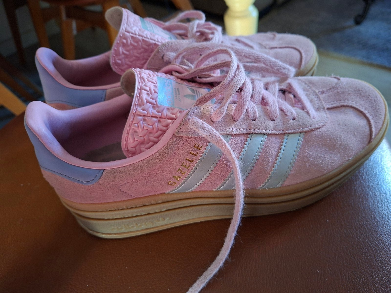 Adidas Gazelle sneakers - Maat 38 2/3, Ophalen of Verzenden, Zo goed als nieuw, Hardloopschoenen, Adidas