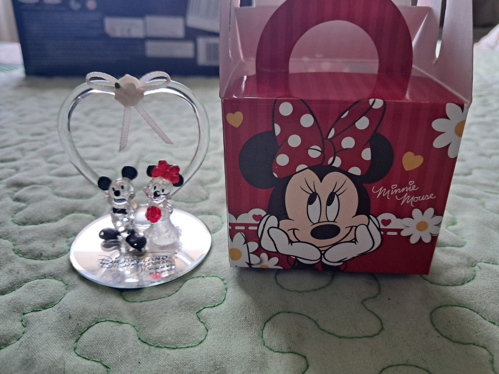 Glass Baron Bruidspaar, Verzamelen, Ophalen of Verzenden, Mickey Mouse, Zo goed als nieuw, Beeldje of Figuurtje