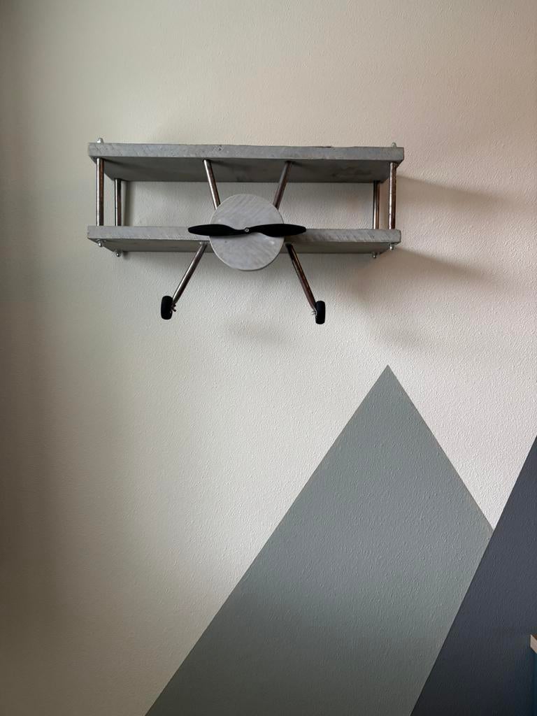 Wandrek Vliegtuig, Kinderen en Baby's, Kinderkamer | Inrichting en Decoratie, Ophalen of Verzenden, Gebruikt