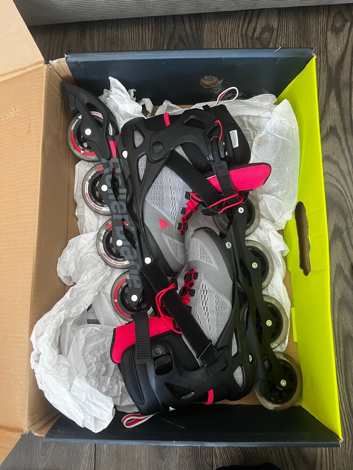 Rollerblade Macroblade 90 W Inline Skates Maat 38 met besche, Ophalen, Nieuw, Inline skates 4 wielen, Dames