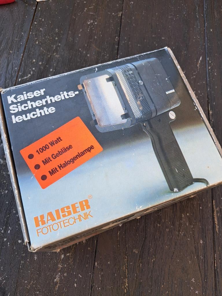 Filmlamp Kaiser 1000 watt, Ophalen of Verzenden, 1960 tot 1980, Overige typen