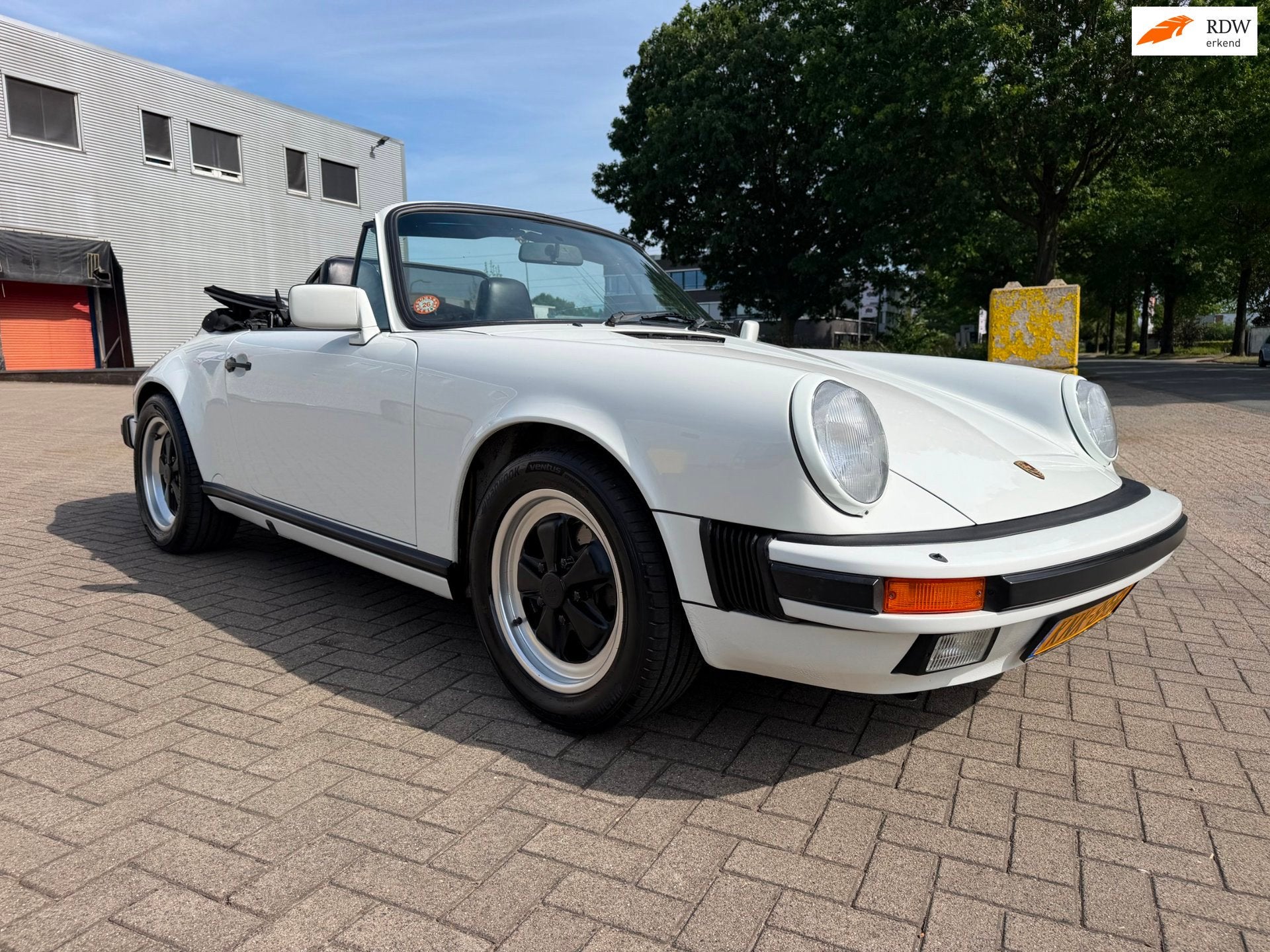 Porsche 911 3.2 Carrera cabriolet G50 1987 japan import, 88., 870 kg, Achterwielaandrijving, Gebruikt, Zwart