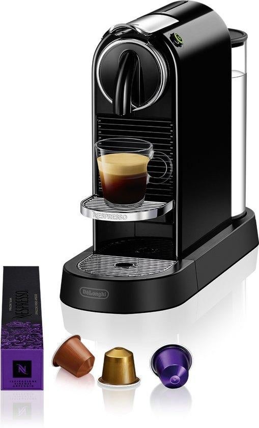 De'Longhi Nespresso Citiz EN167.B  - Zwart NIEUW PRODUCT!, Overige materialen, N.V.T, Overige typen, Overige stijlen