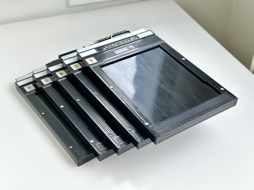 5 x Toyo Cut Film Holder 4x5 - Uitstekende Staat, Ophalen of Verzenden, Gebruikt, Compact, Overige Merken