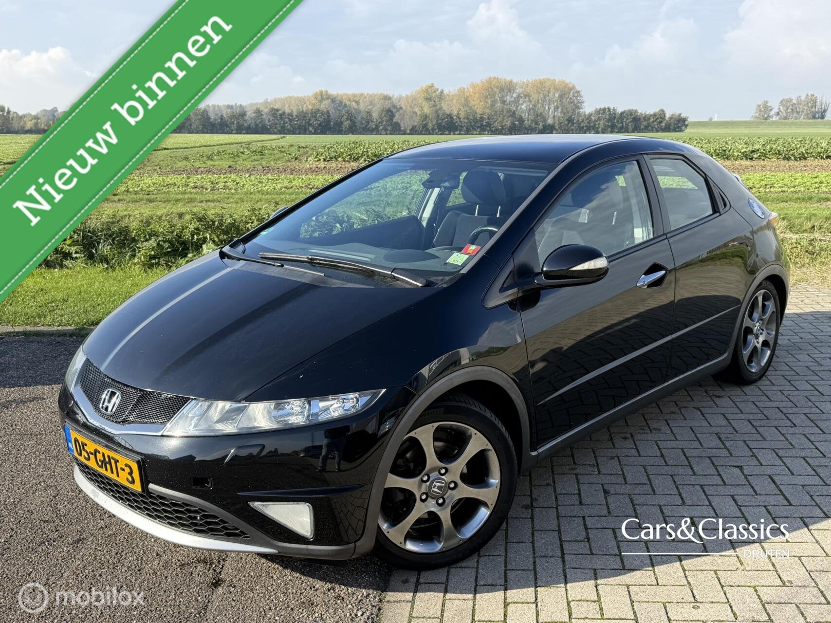 Honda Civic 1.8 Sport Silverstone Dealeronderhouden!, Auto's, Voorwielaandrijving, Gebruikt, 4 cilinders, 1165 kg