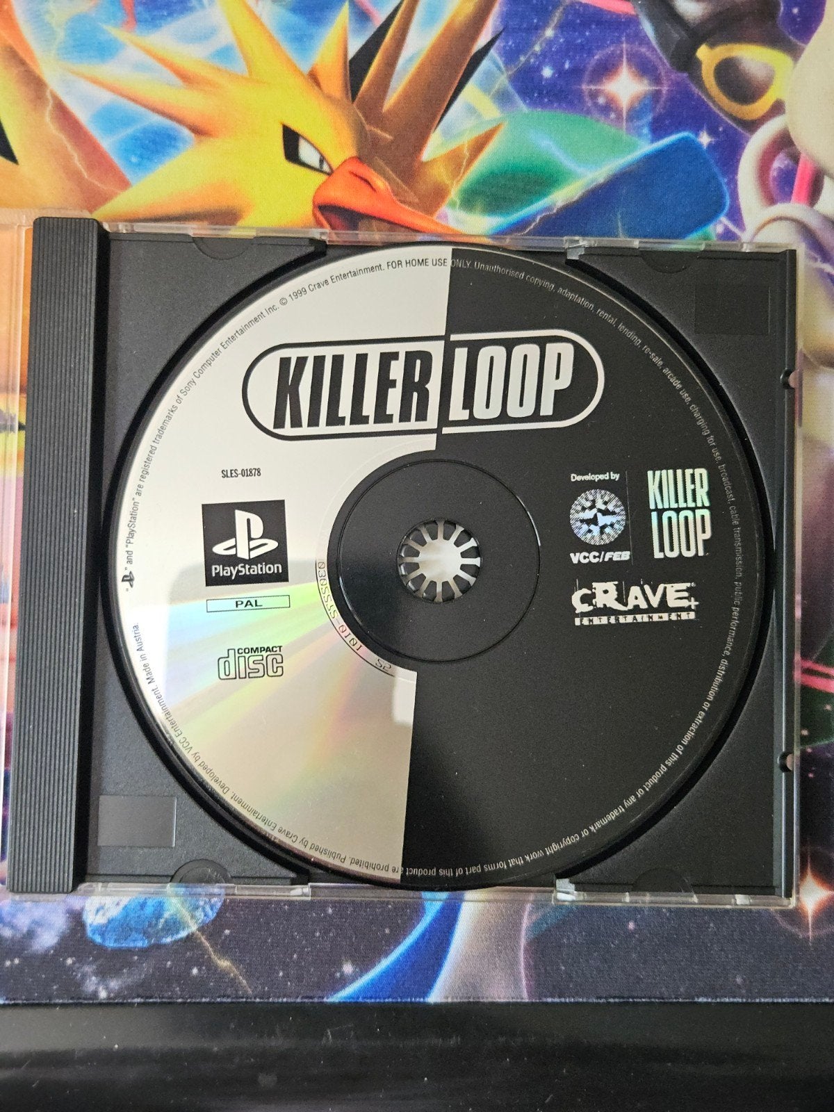 Killer Loop - PlayStation 1 (PS1) - Racegame, Gebruikt, 1 speler, Racen en Vliegen, Ophalen of Verzenden