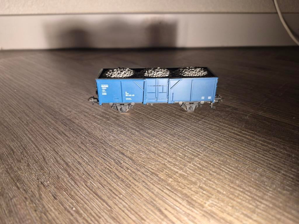 Marklin Privatbauwagen der Firma Gleisbau wagon., Wisselstroom, Gebruikt, Wagon, Ophalen of Verzenden
