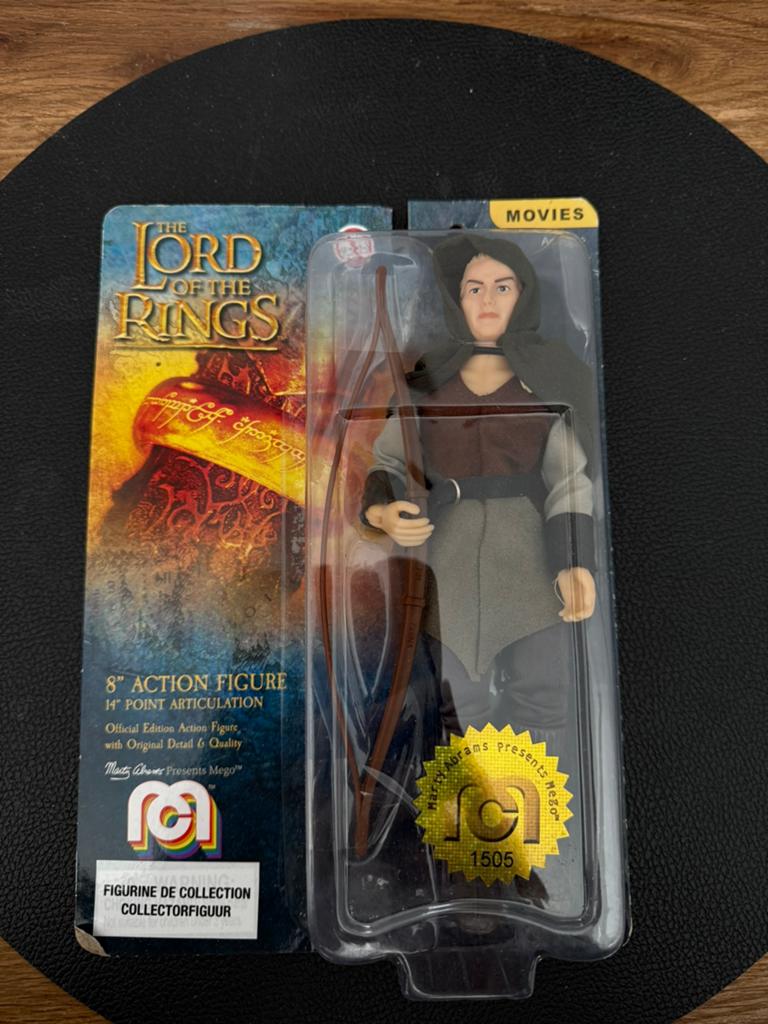 Lord of the Rings Legolas Actiefiguur Mego 8 inch, Verzamelen, Lord of the Rings, Nieuw, Actiefiguurtje, Ophalen of Verzenden
