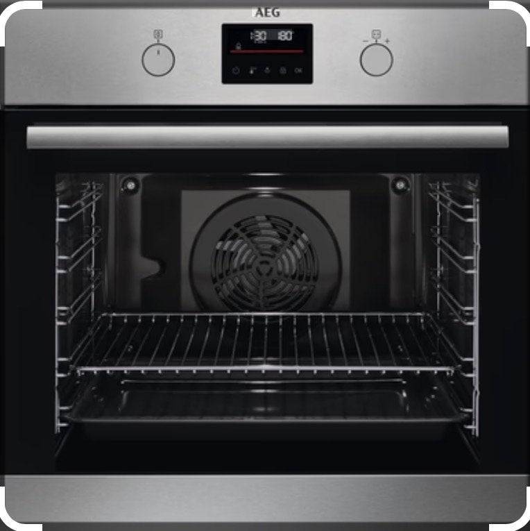 AEG BPS335061M SurroundCook Inbouwoven - Zo goed als nieuw, Witgoed en Apparatuur, Ovens, Ophalen, Inbouw, 55 tot 60 cm, 45 tot 60 cm