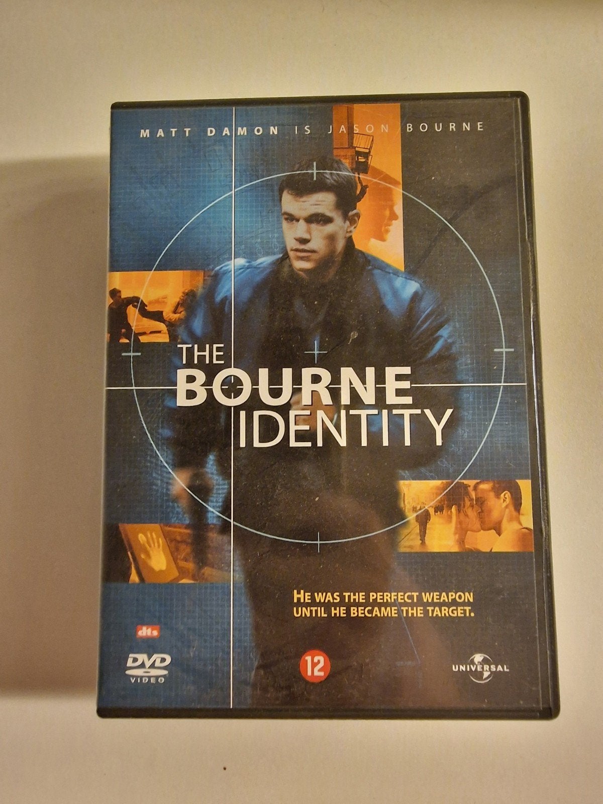 The Bourne Identity DVD -, Cd's en Dvd's, Dvd's | Thrillers en Misdaad, Gebruikt, Actiethriller, Bonusmateriaal, Extra's, Vanaf 12 jaar