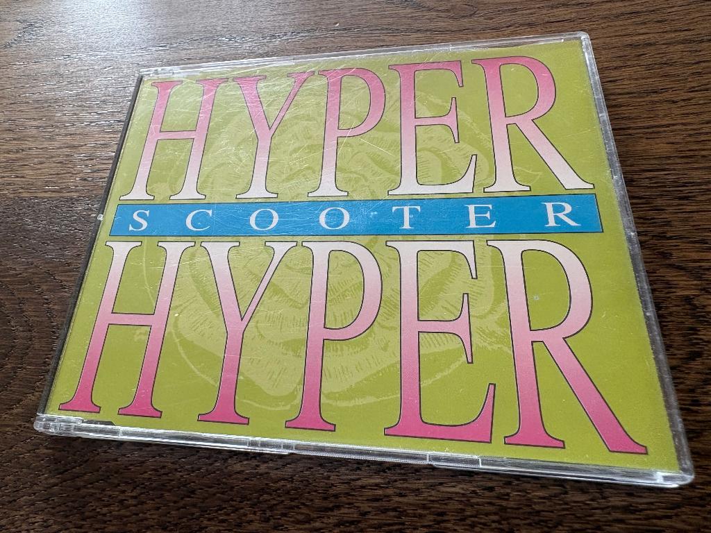 Scooter - Hyper Hyper CD-single HARD TRANCE HAPPY HARDCORE, Verzenden, Gebruikt, Techno of Trance
