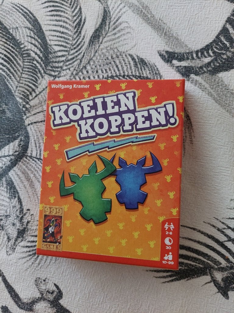 Spel Koeien koppen, zo goed als nieuw!, Vijf spelers of meer, Ophalen, Zo goed als nieuw, 999 Games
