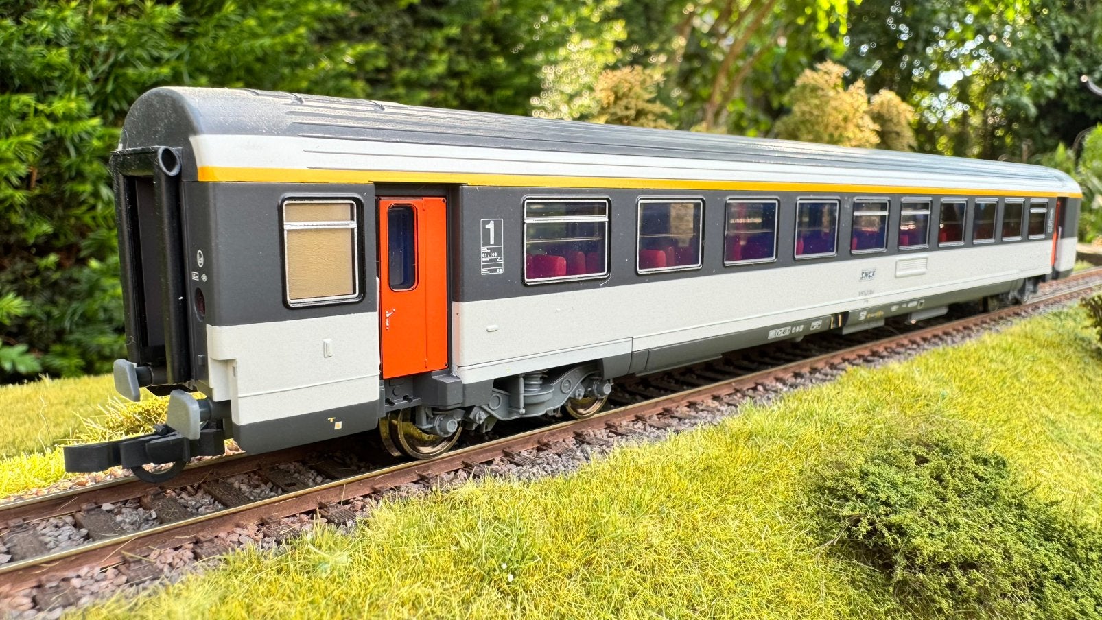 Roco set 3x SNCF corail rijtuigen, Gelijkstroom, Wagon, Ophalen of Verzenden, Roco