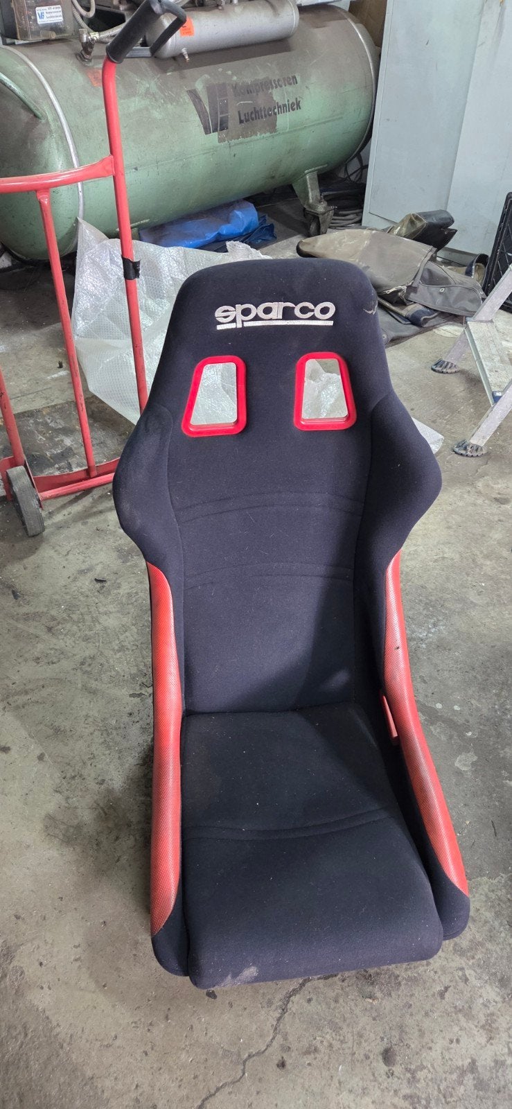 Sparco kuipstoel - Gebruikt, Ophalen, Gebruikt