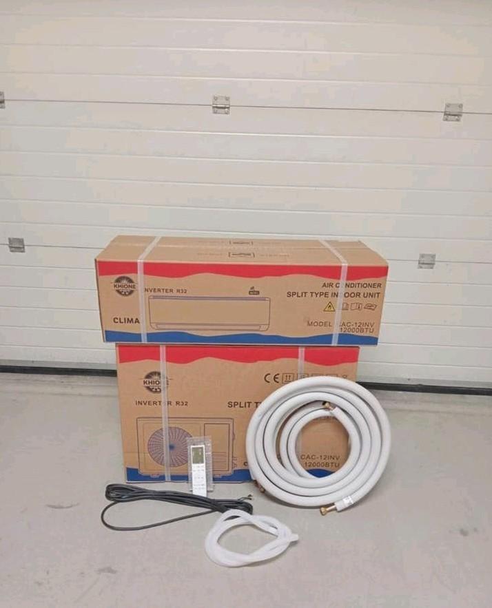 Airco split unit 3.5 kw R32 wifi leidingset4M GRATIS BEZORGD, Witgoed en Apparatuur, Airco's, Koelen en Ontvochtigen, Timer, Nieuw