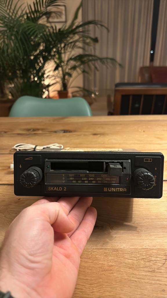 Fiat 126 Radio - Skald 2 Unitra, Ophalen of Verzenden, Zo goed als nieuw
