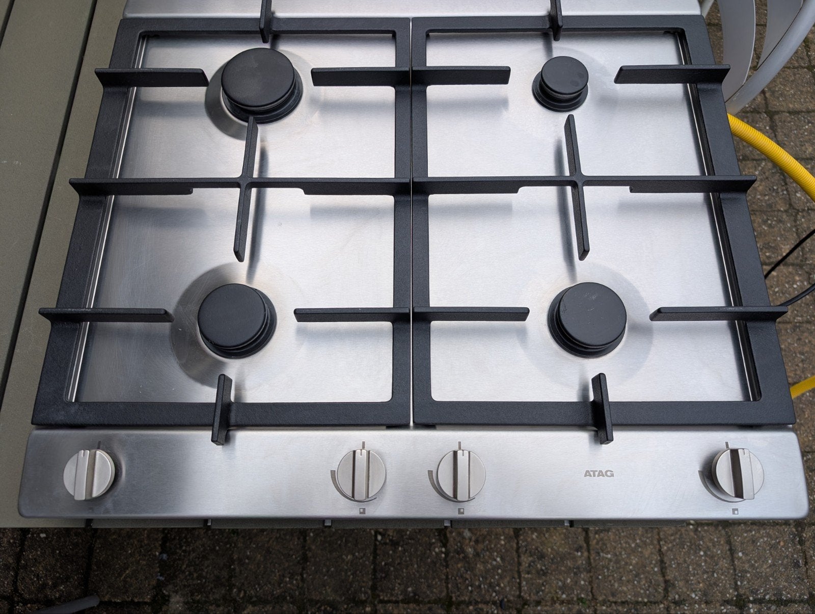 ATAG HG6111AA1B/A2 Gasfornuis - Zo goed als nieuw, Ophalen, Minder dan 85 cm, 60 cm of meer, 4 kookzones