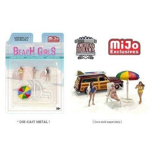 Figurines, figuurtjes, poppetjes 1/64 Beach Girls, Ophalen of Verzenden, Nieuw, Overige typen