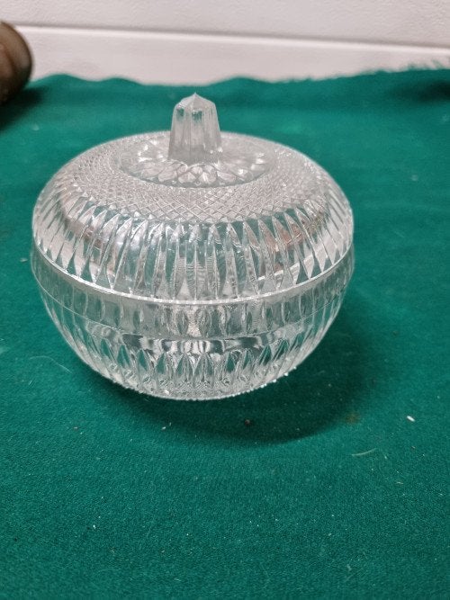 Bonbon schaaltje kristal vintage, Huis en Inrichting, Ophalen of Verzenden, 'T Olde Gre-j, Info@toldegrej.nl, Endepoelstraat 20f Didam