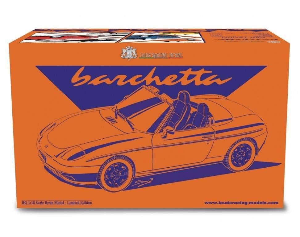 1:18  Fiat Barchetta 1995  -  Laudoracing   -  Nu € 102,85, Hobby en Vrije tijd, Overige merken, Laudoracing, Auto, -