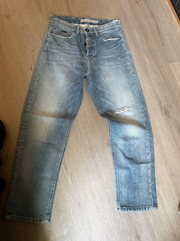 Calvin klein jeans, Ophalen of Verzenden, Zo goed als nieuw, Blauw, W28 - W29 (confectie 36)