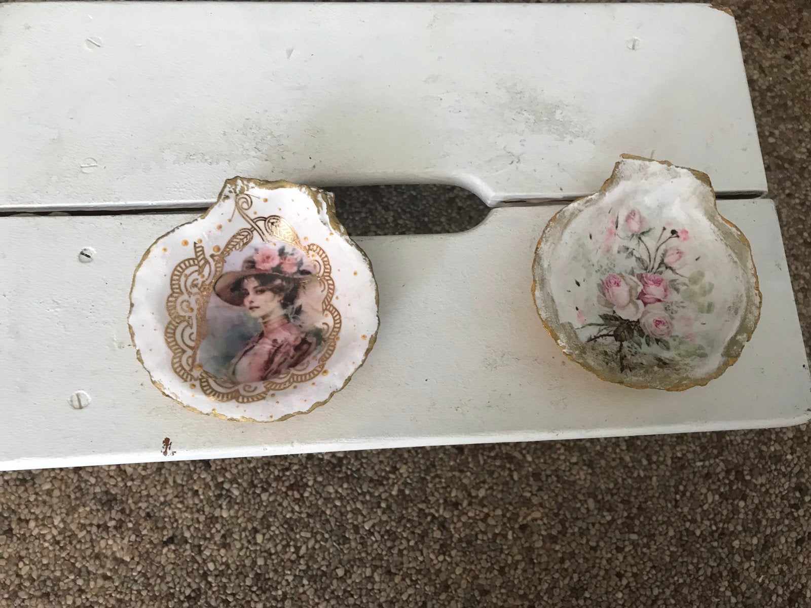 Decoratieve schelpen met afbeeldingen, Ophalen of Verzenden, Nieuw