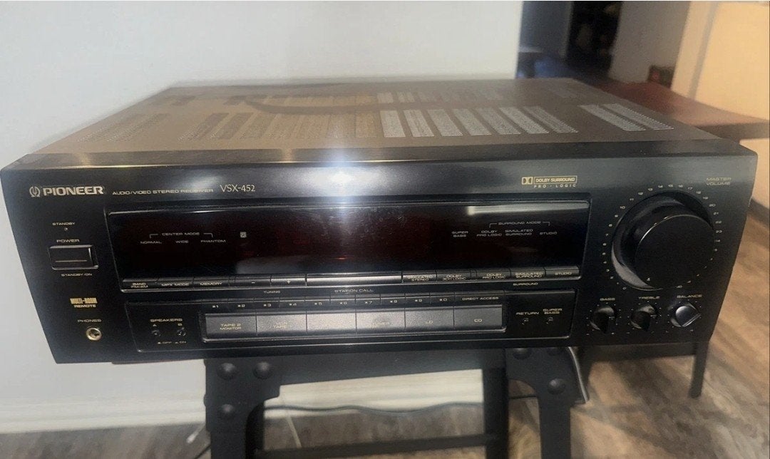 Pioneer VSX-452 Audio/Video Stereo Receiver, Audio, Tv en Foto, Versterkers en Receivers, Ophalen, 120 watt of meer, Pioneer