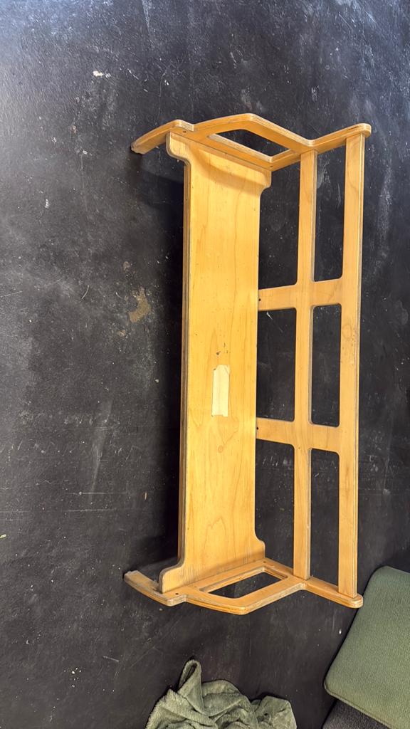 Houten bankje, leuk voor kinderkamer, Ophalen of Verzenden