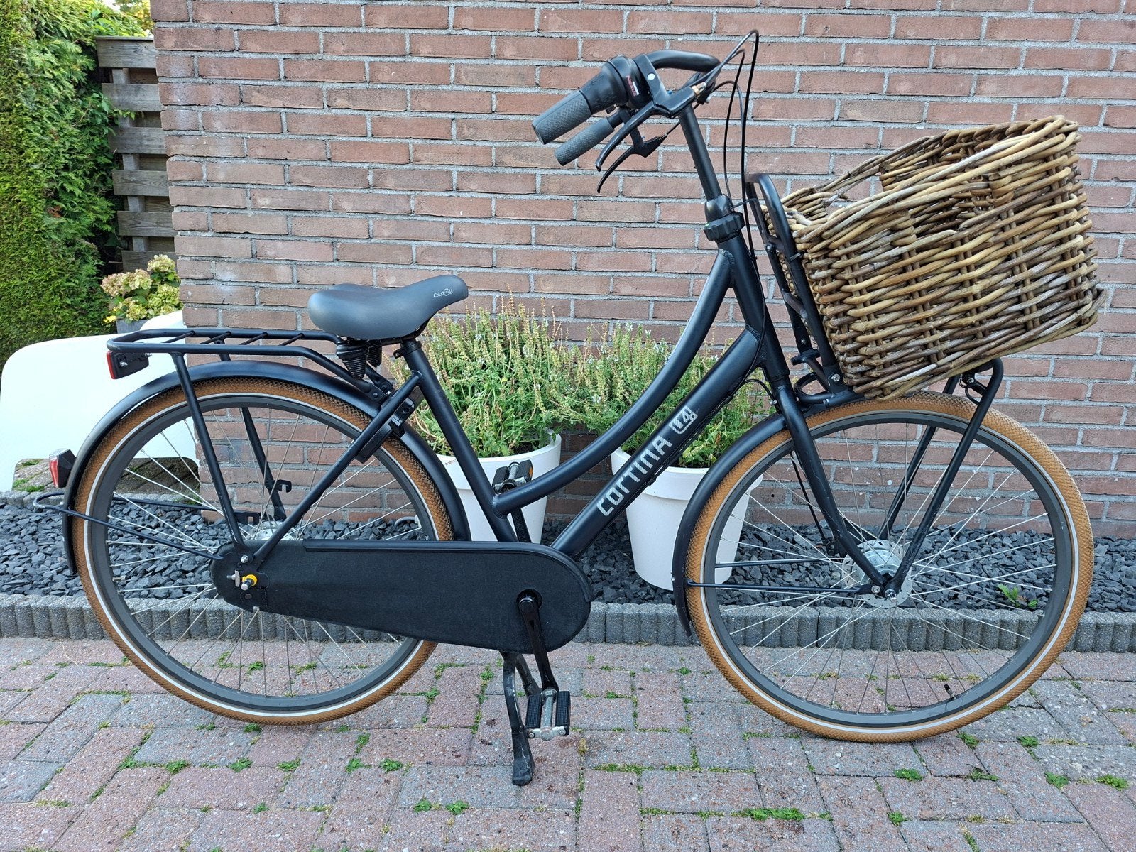 Damesfiets  Cortina U4 Framemaat 50cm 28 inch 7 versnellings, 50 tot 53 cm, Ophalen, Gebruikt, Versnellingen