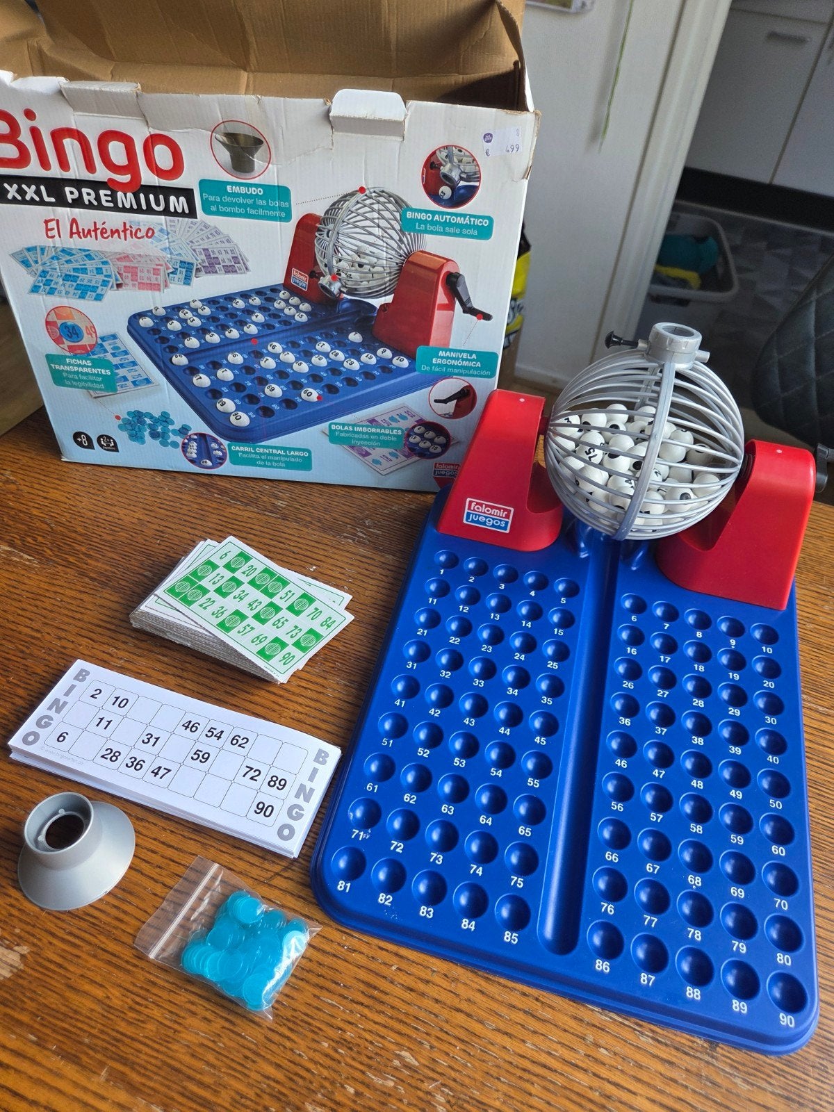 Bingo XXL Premium - Compleet spel met lichte doosschade, Hobby en Vrije tijd, Gezelschapsspellen | Overige, Ophalen of Verzenden