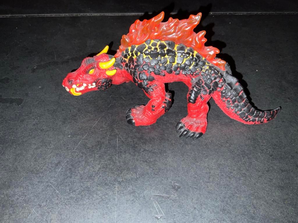 Schleich Eldrador Magma-Waran, Kinderen en Baby's, Speelgoed | Actiefiguren, Ophalen of Verzenden, Zo goed als nieuw