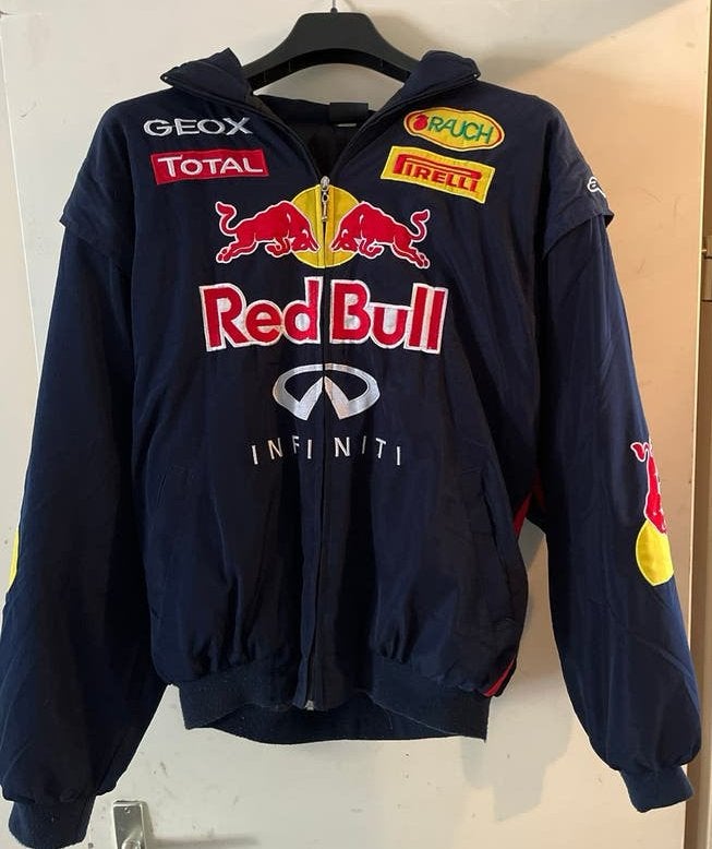 Verstappen Red Bull Racing F1 Jas - Maat XXL, Ophalen of Verzenden, Zo goed als nieuw, Overige maten, Blauw