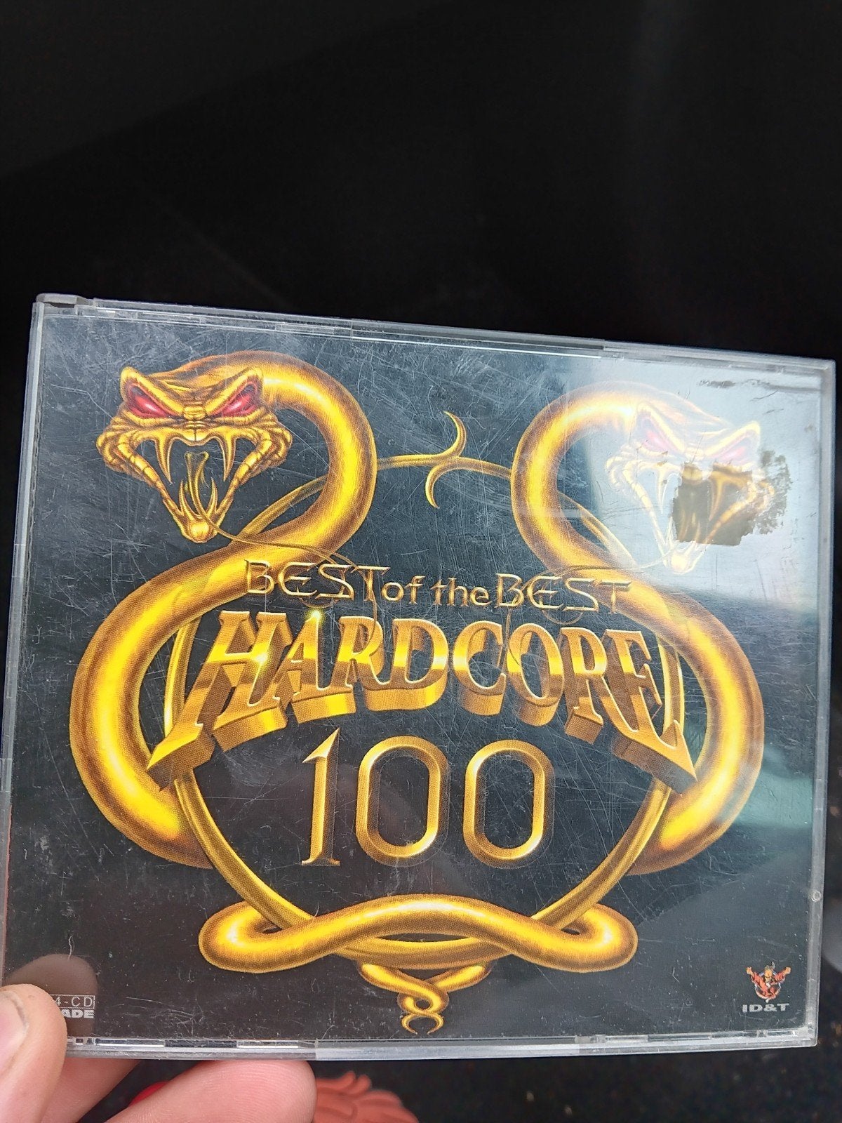 best of the best hardcore 100 ID&T cdbox 4 cd.s, Ophalen of Verzenden, Gebruikt